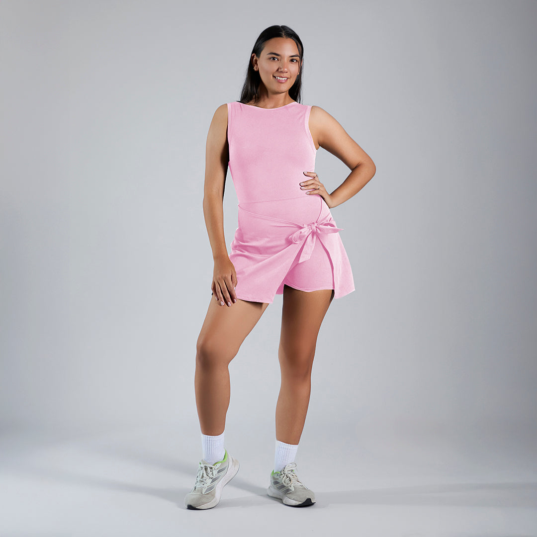 Aura Dress · Blush