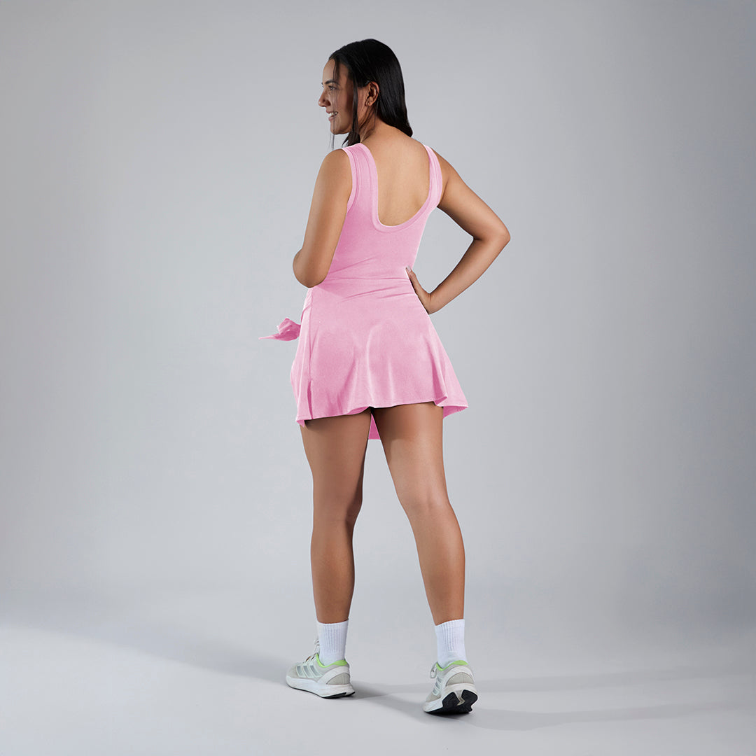 Aura Dress · Blush