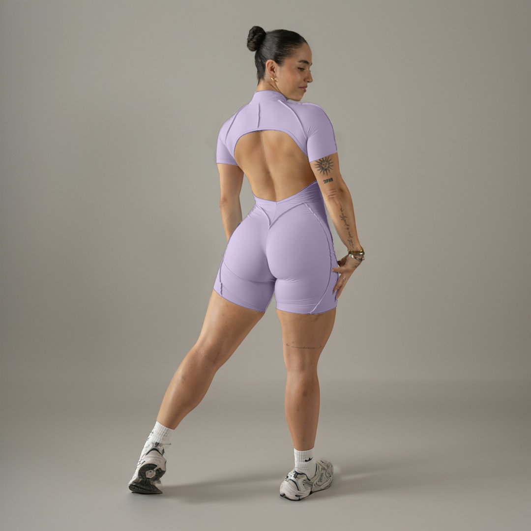 Luna Romper · Lila