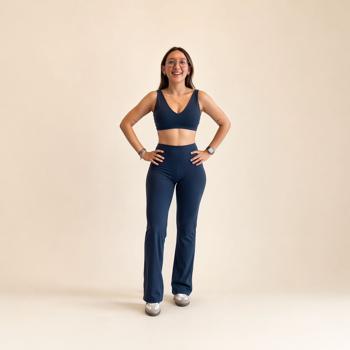 Vela Wide-Leg · Midnight