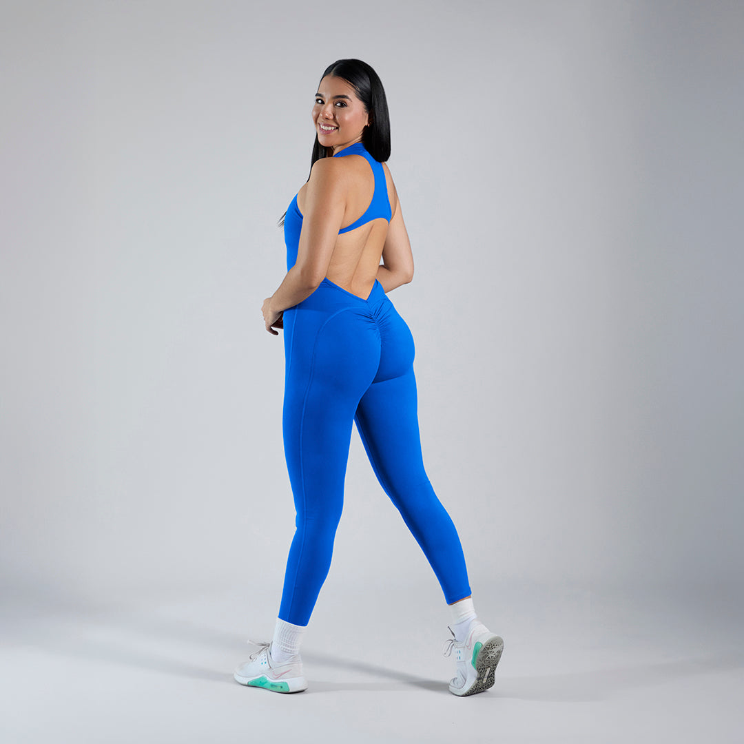 Aura Zip · Electric Blue