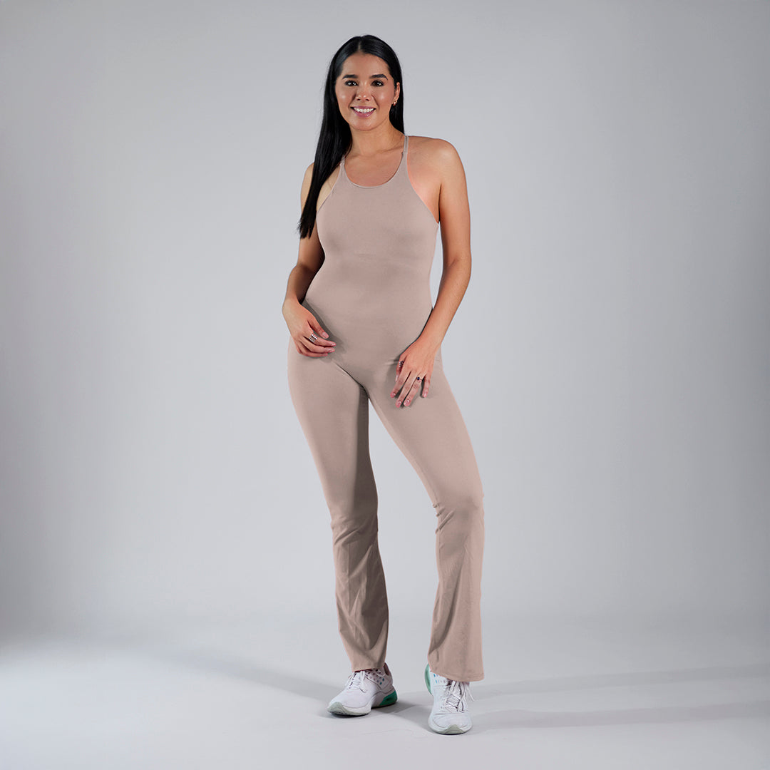 Aura Cross Flare · Nude