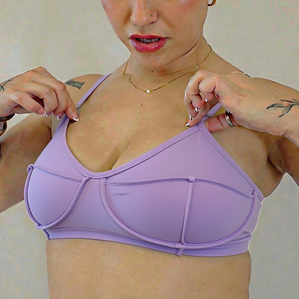 Luna Top · Lila