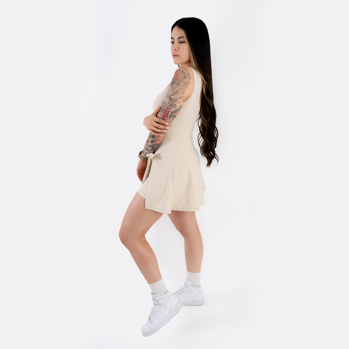 Aura Dress · Ivory