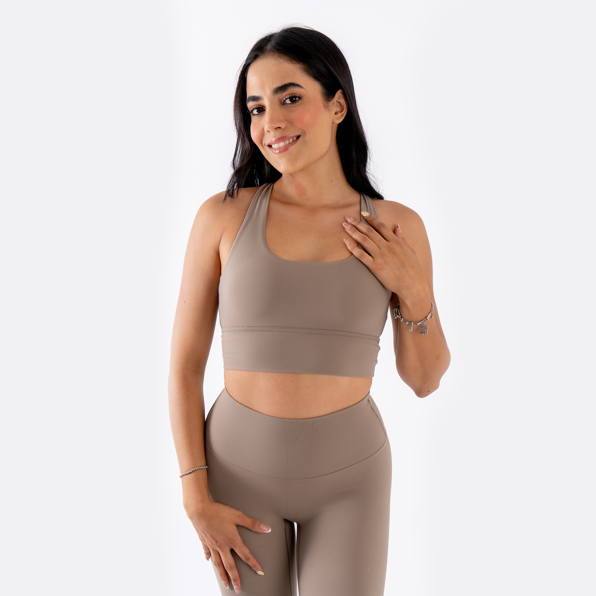 Aria Top · Taupe