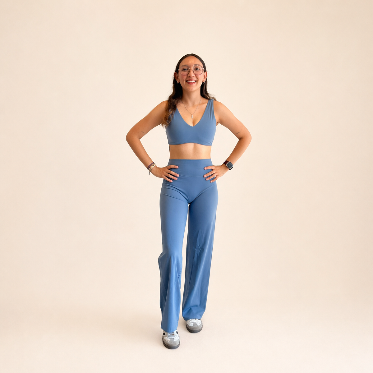 Vela Wide-Leg · Sky