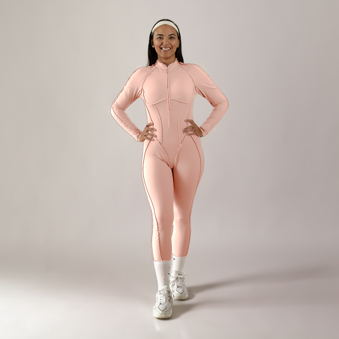 Luna Jumpsuit · Blush