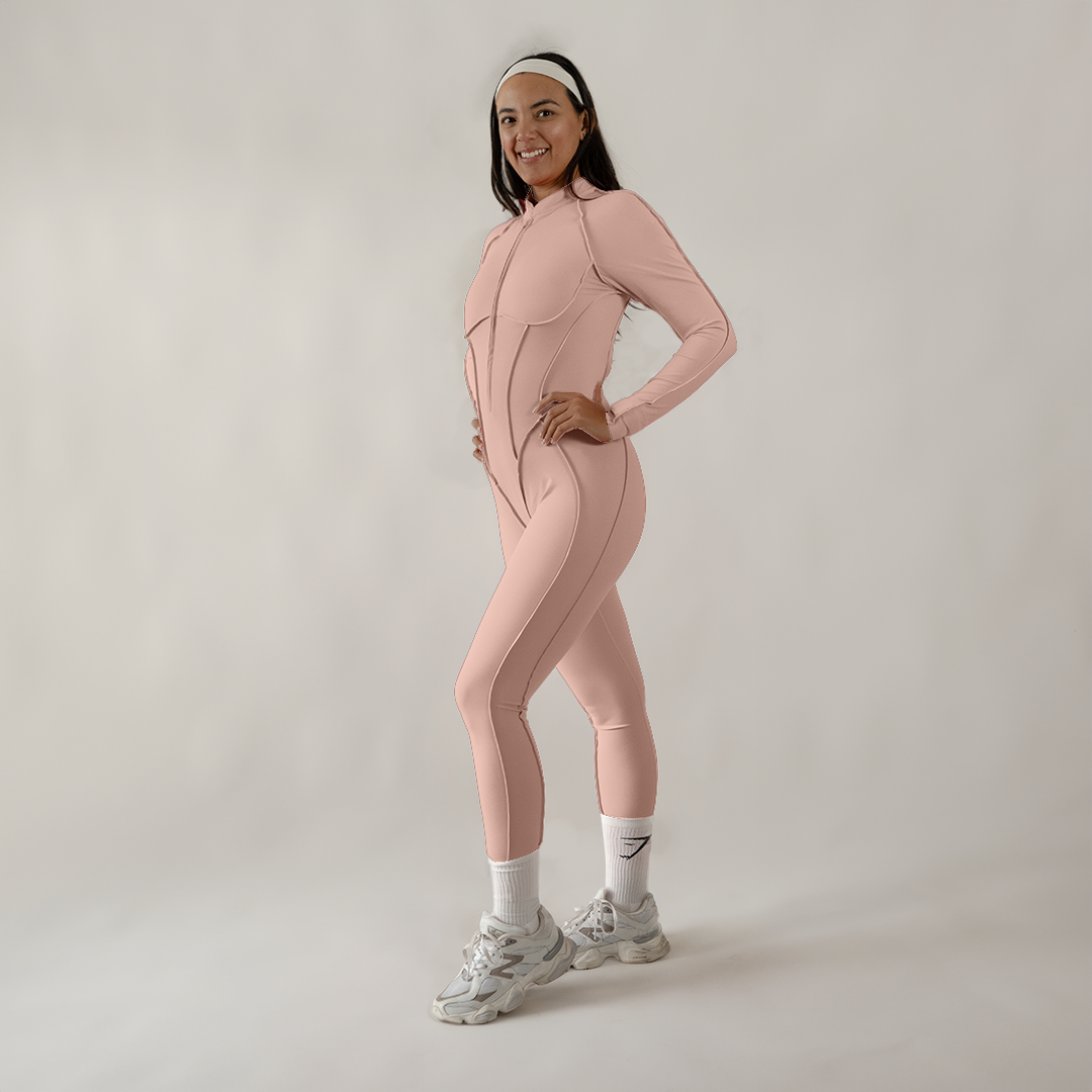 Luna Jumpsuit · Blush