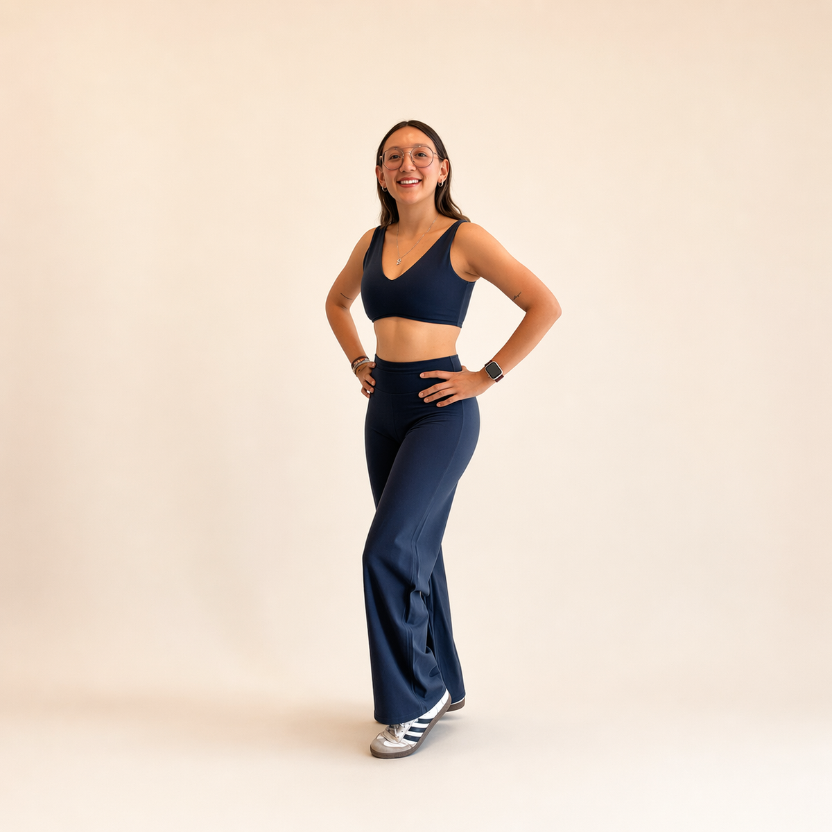 Vela Wide-Leg · Midnight